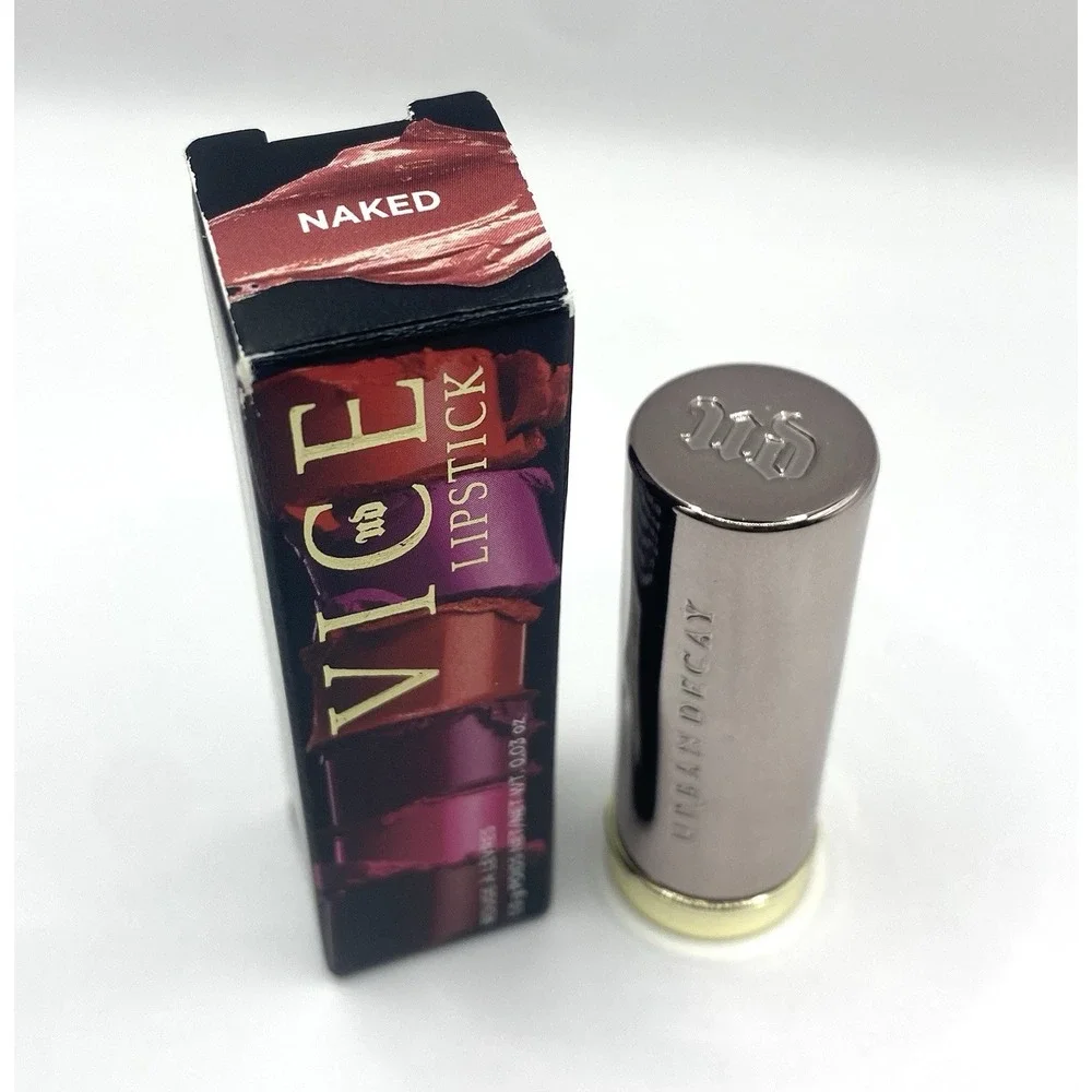 Urban Decay Vice Lipstick Naked (Cream) Travel Size .03 oz NIB